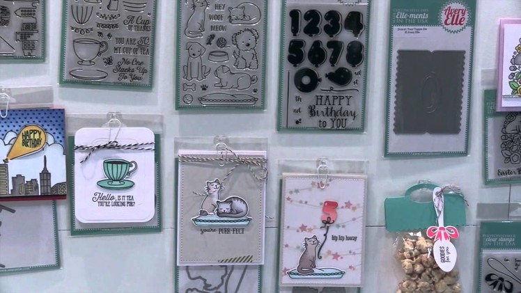 Avery Elle  - New Stamp and Die Sets -  CHA 2015