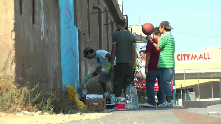 BEIRUT GRAFFITI ARTIST- The Writing on the Wall