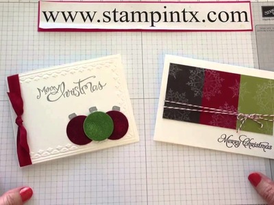Christmas Cards in July - Monthly Exclusive Tutorials