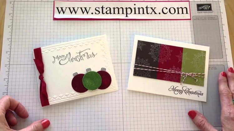 Christmas Cards in July - Monthly Exclusive Tutorials