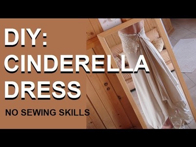 Cinderella Dress: Make your own summer dress - no sewing skills necessary!
