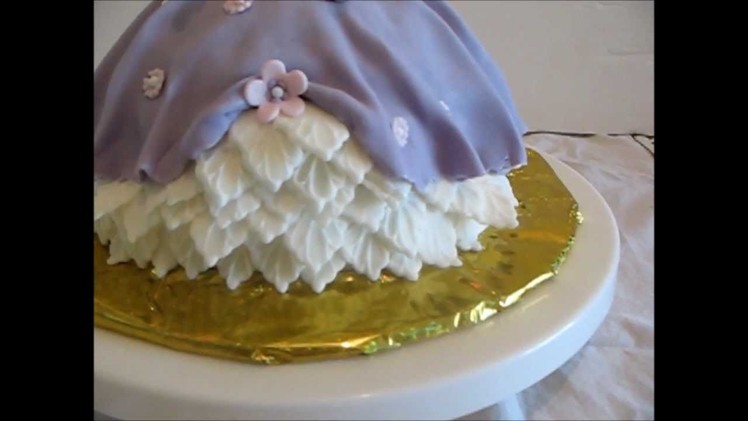 Decorating a Cake - Princess Doll Cake