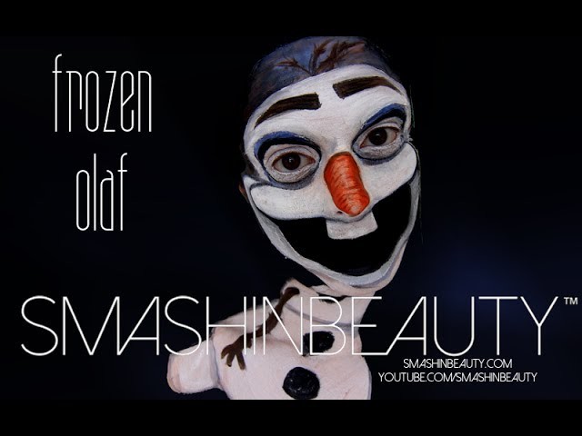 disney-frozen-creepy-olaf-the-snowman-face-paint-tutorial-halloween