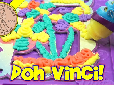 Doh Vinci Anywhere Art Studio Easel & Case, Hasbro Toys