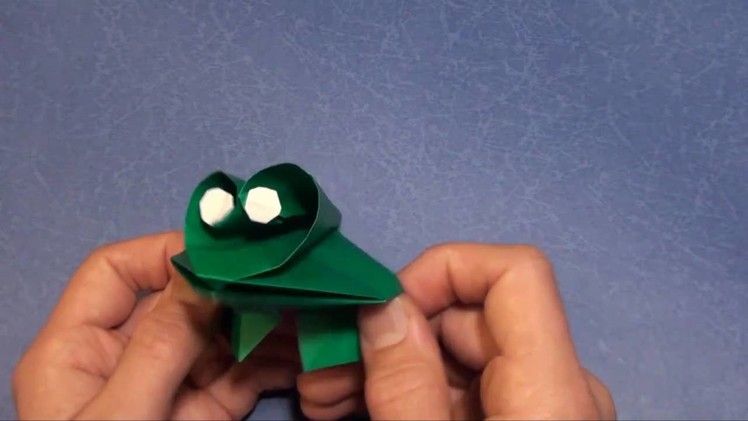 Fold Prince Charming -- the Talking Frog! Designed by Jeremy Shafer