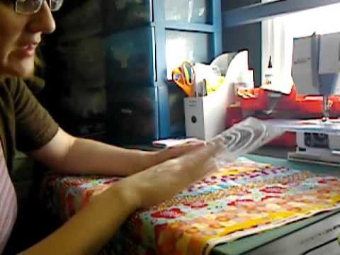 Folding fabric to a uniform size and shape