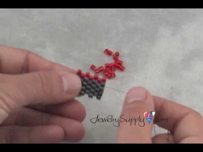 How to create an Odd Count Peyote Stitch