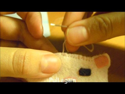 How to do the Oversewing Stitch