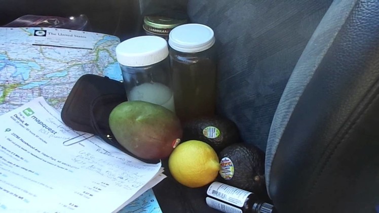 How to eat & live healthy out of your car while on road trips!