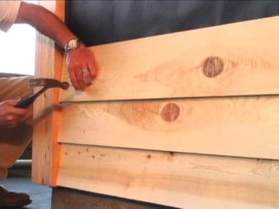 How to Install Cypress Bevel Siding