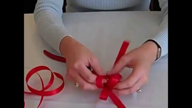How to Make a Bow with Ribbon