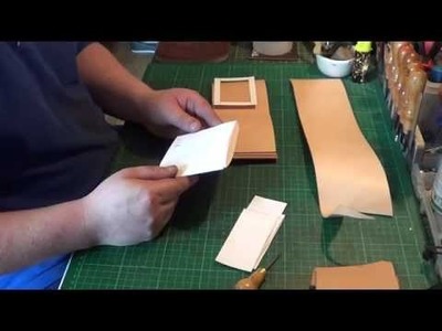 How to make a custom tooled leather wallet my way