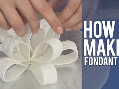 How to Make a Fondant Loop Bow