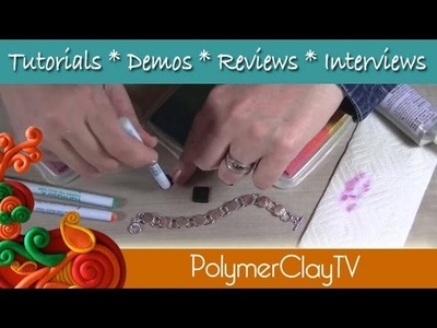 How to make a fun polymer clay bracelet with Shirley Rufener