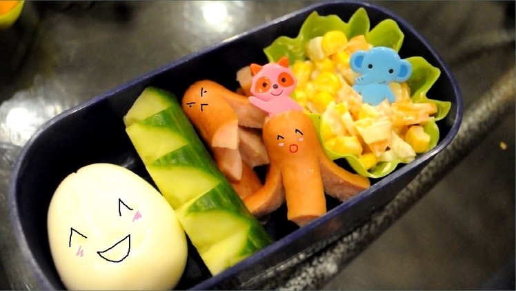 How to make a Japanese Bento Lunch Box