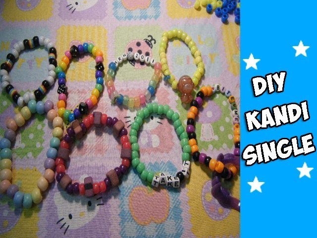 How to Make a Kandi Bracelet - [www.gingercande.com]
