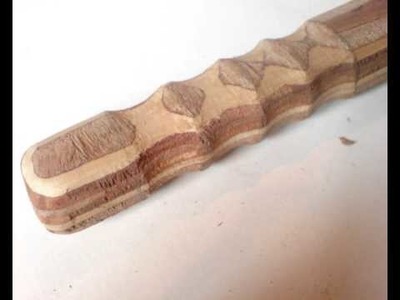 How to make a Lead Weighted Wood Truncheon