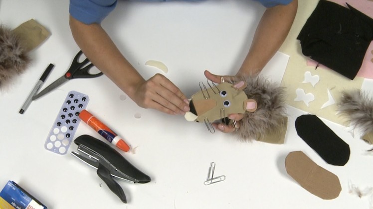 How to Make a Lion Sock Puppet
