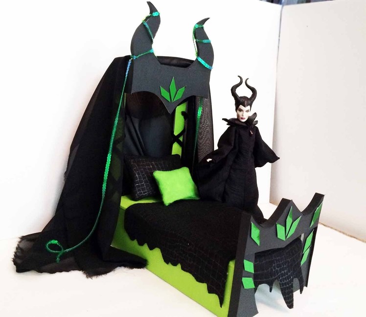 How to make a Maleficent Doll Bed Tutorial - Disney's Maleficent