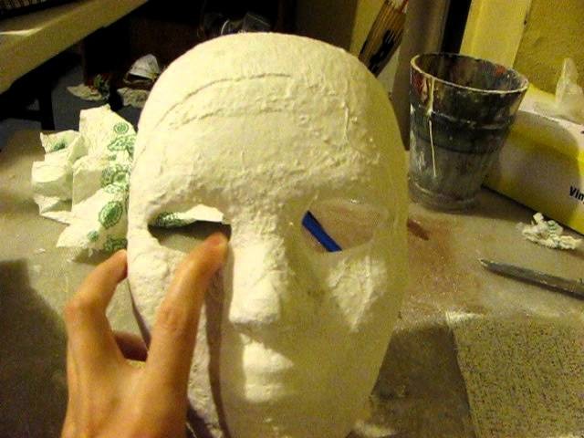 How to Make a Mask: Part 1 (Plaster Cloth Method)
