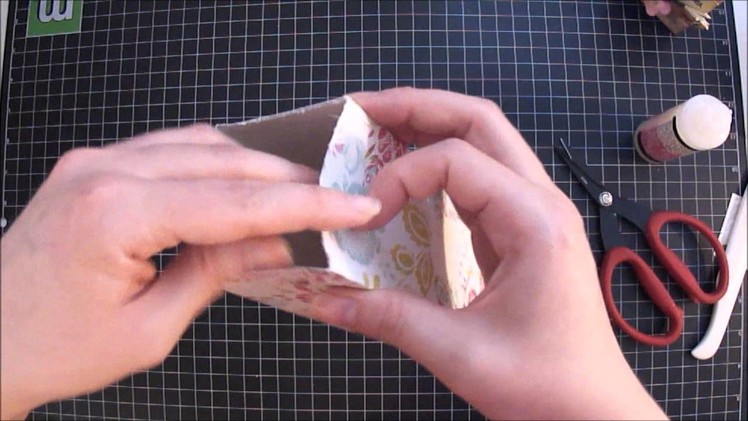 How to make a Milk Carton treat box and a Hershey Kiss treat box - Tutorial