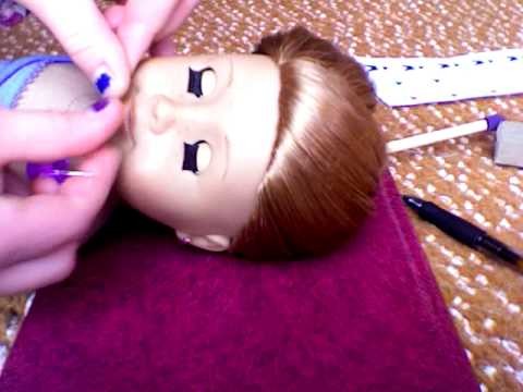 How to make braces for american girl dolls