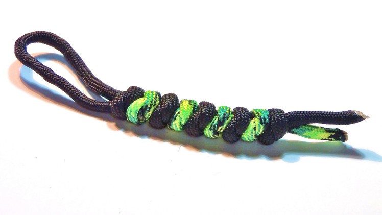 How to make. tie a 2. two color Snake knot paracord lanyard ( Tutorial , easy and simple )