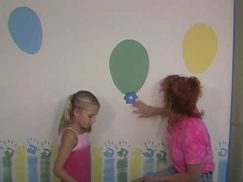 How to paint a balloons on kids rooms walls