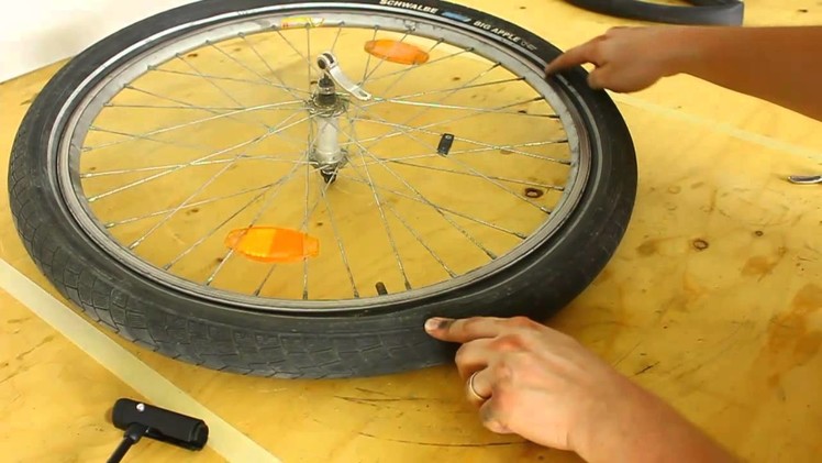 How to properly seat a tire in a rim - tutorial