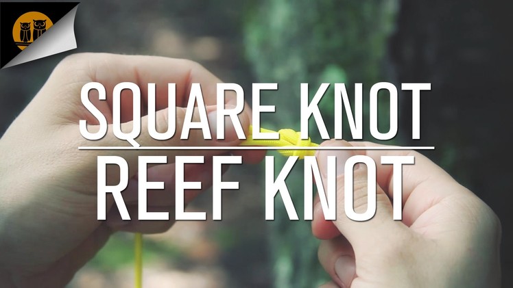 How to Tie a Square Knot.Reef Knot [Knot Tutorial]