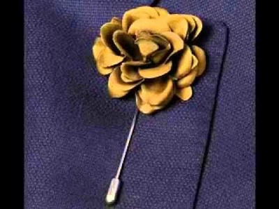 How to Wear a Men's Suit with a Lapel Flower