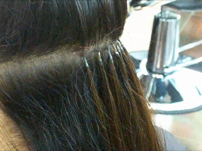 Keratin Glue Hair Extensions by Euphora (Best Hair Salon in Queens NY)