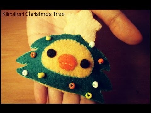 Kiiroitori In A Christmas Tree Costume Plush Tutorial