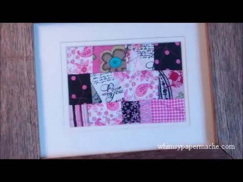 Make A Mini Scrap Quilt for a Handmade Gift