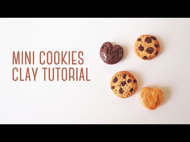 Mini Cookies - Polymer Clay Tutorial