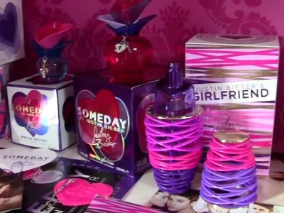 My Justin Bieber Perfume Collection!