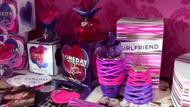 My Justin Bieber Perfume Collection!
