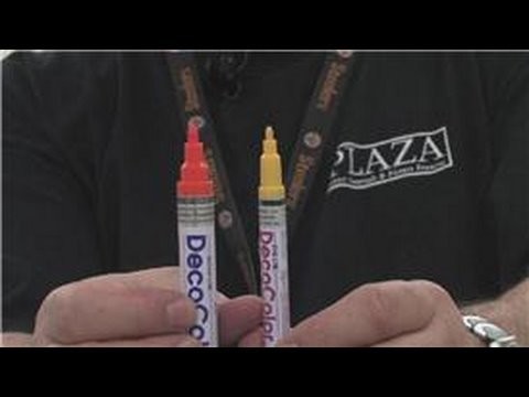 Paint Markers : About Deco Opaque Paint Markers