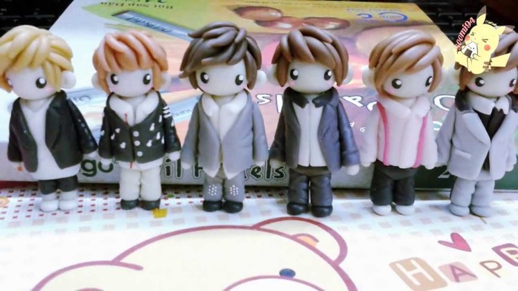 Polymer Clays Chibi Kpop - Boyfriend On & On