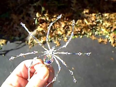 Treasures by Tiziana Swarovski Crystal AB Christmas Spider