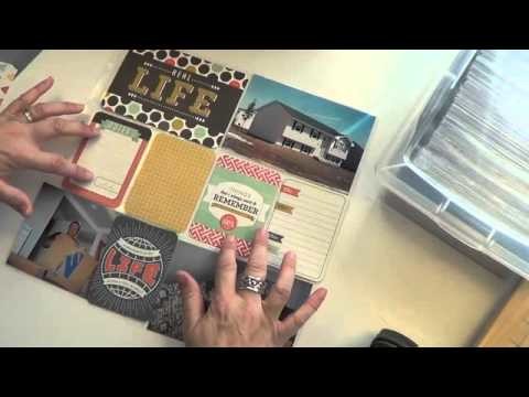 Video #111 Project Life: My first page!