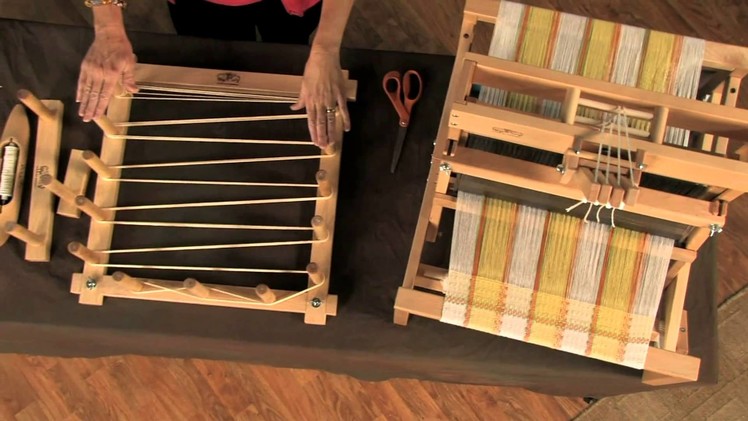 Weaving on the Schacht Table Loom