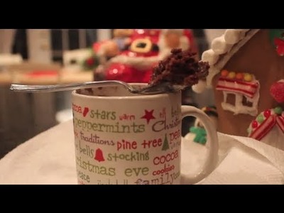 DIY ❄ Brownie In A Mug