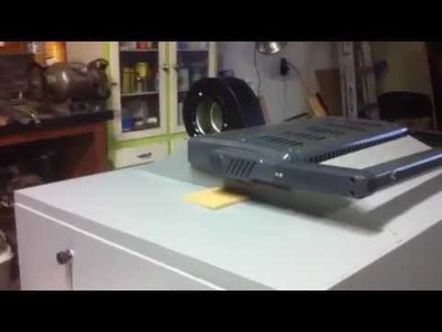 DIY forced air conveyor dryer