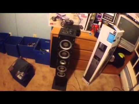 Full Review: Tower Stereo System With Decorative Lights