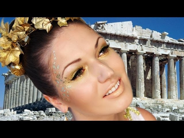 Greek Goddess Halloween Look: Makeup, Hair & Costume