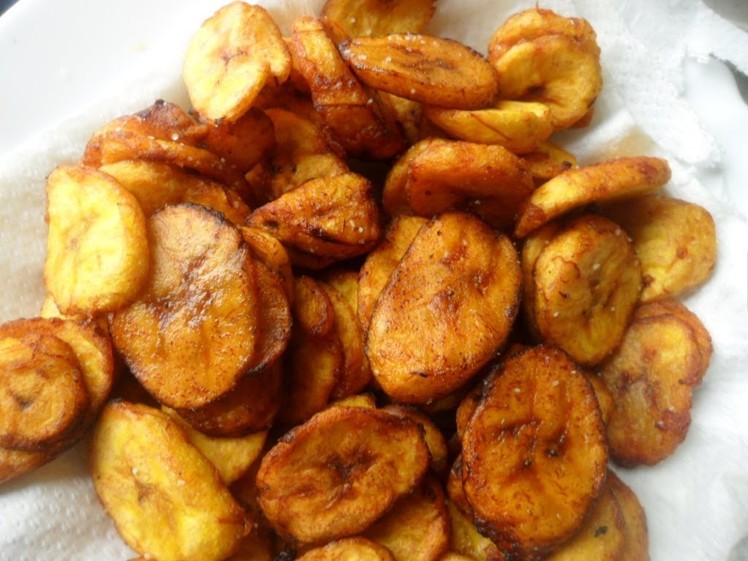 How Do You Make Fried Ripe Plantains Chips?