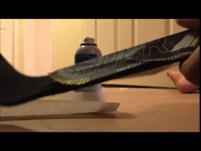 How I make my mini hockey sticks!!!