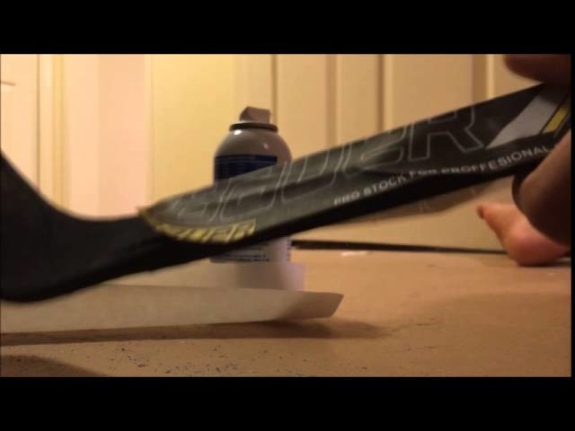 How I make my mini hockey sticks!!!