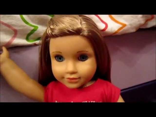How to do a waterfall braid on your American Girl doll! :)